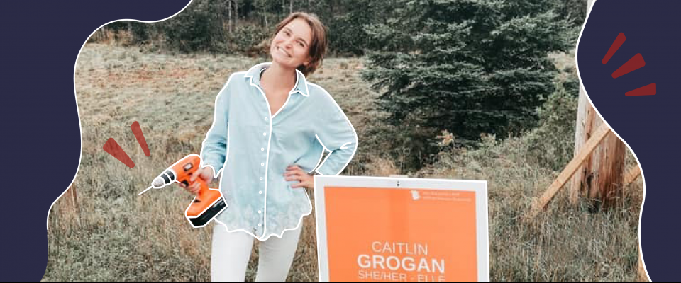 Caitlin Grogan, NDP candidate